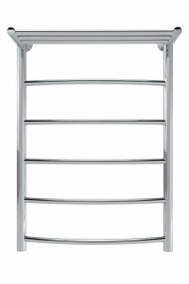 Полотенцесушитель водяной Indigo Arc LASHW80-50Pс полкой 80x50 см хром